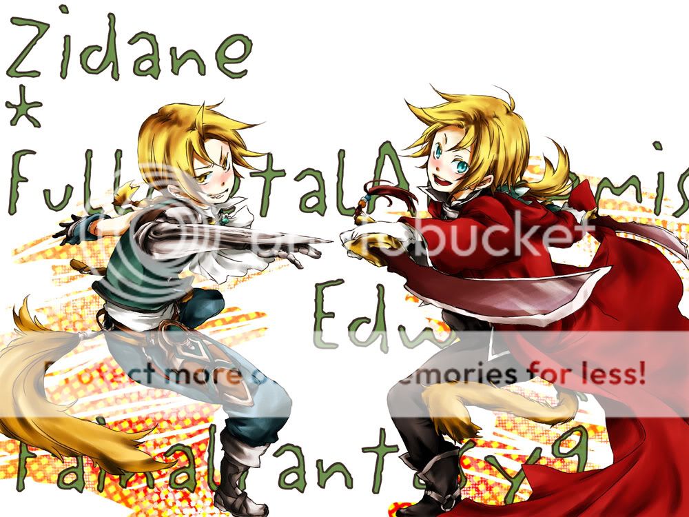 Zidane Tribal Edward Elric Photo by Enne-chan | Photobucket